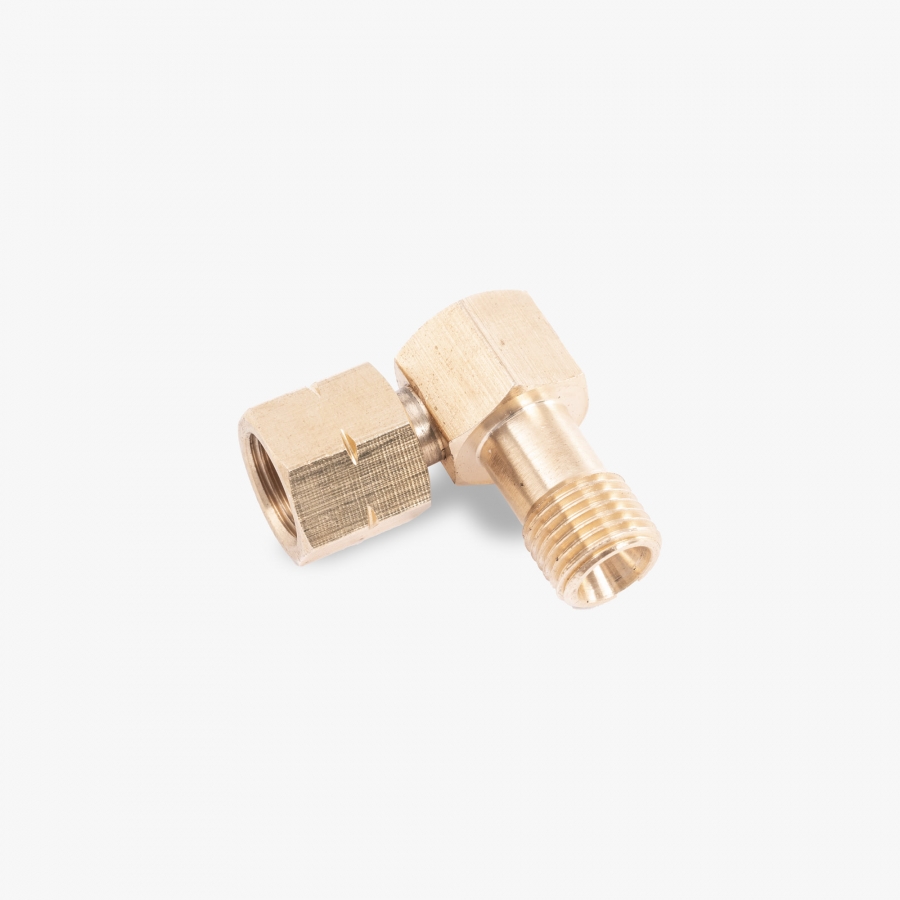 Raccord coudé 90° pour gaz propane